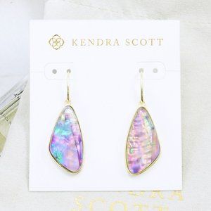 Kendra scott on sale mckenna lilac abalone